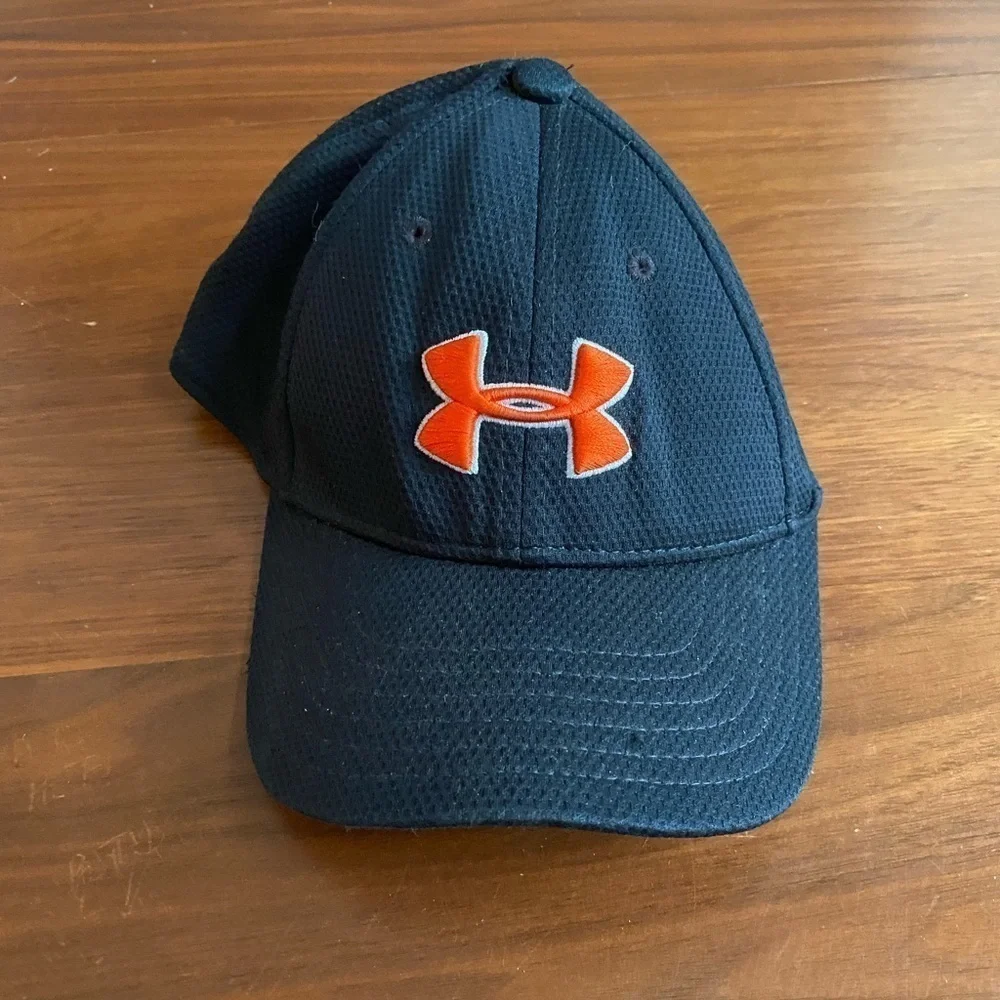 Youth Under Armour Orange and Black Hat